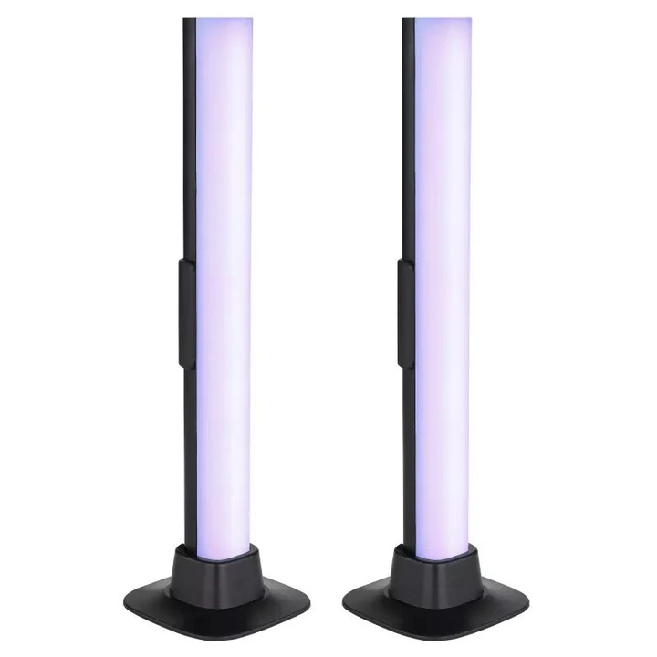 LED lámpa Polliver 25895SH, RGB, 2,5W, matt fekete+fehér, IP20, Globo