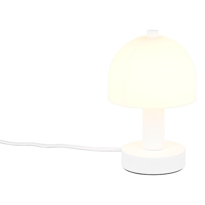 Veioza Trio Glenn, 10W, 1xE14, Alb Mat, IP20