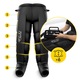 Aparat masaj Picioare MED C6, 4FIZJO, presiune mare, masaj terapeutic, drenaj limfatic, 6 camere compresie aer, 6 niveluri intensitate masaj picioare, gambe si coapse, masaj refacere musculara, masaj relaxare circulator picioare, pantaloni inclusi