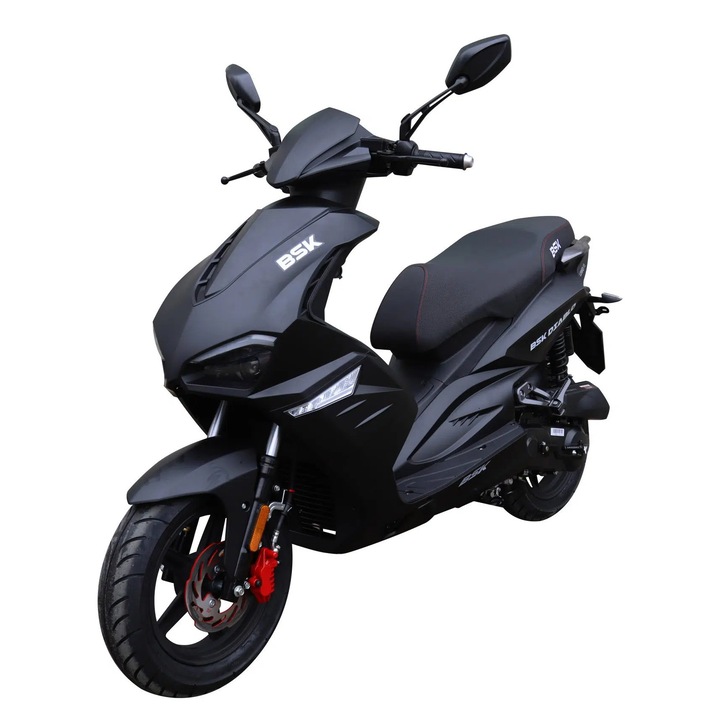 Scuter benzina, motor 49CC, model Diablo, culoare negru, CIV inclus