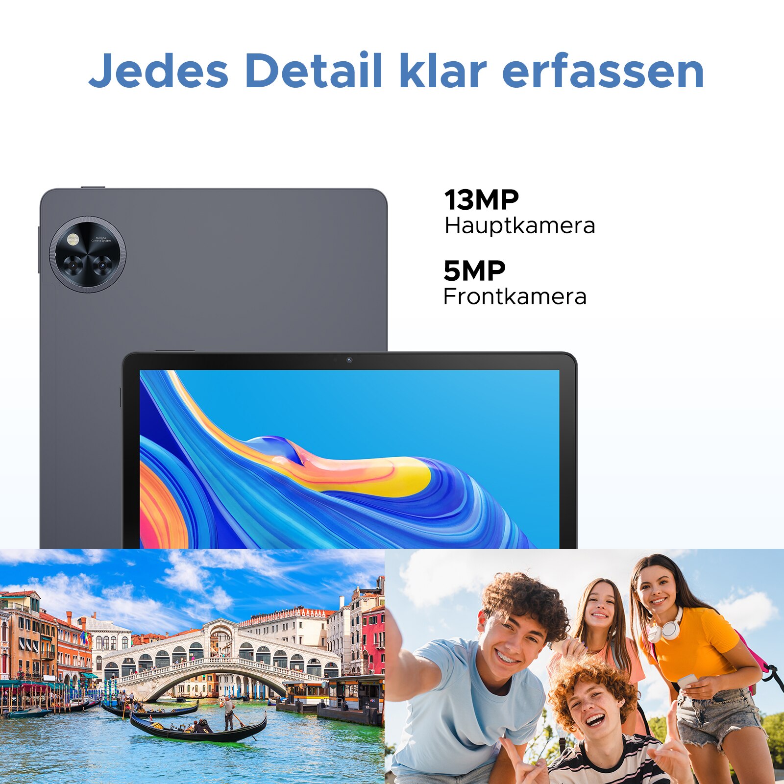 Tableta DOOGEE U11 Pro, 11 inch, 30GB RAM + 256GB ROM, 8580mAh