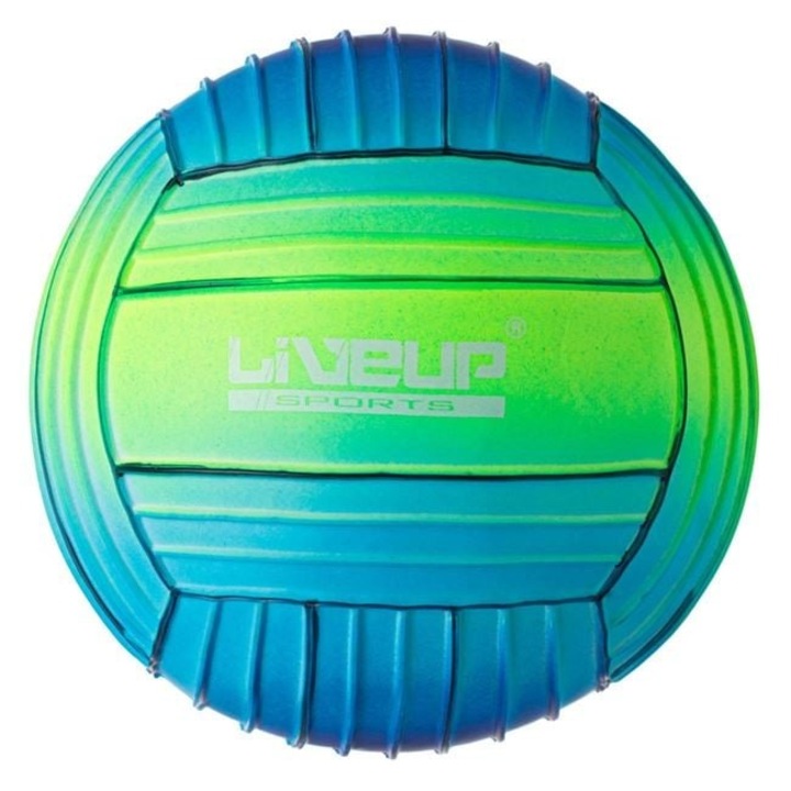 Kék-Zöld Csíkos Strandlabda Ø15cm – Könnyű és Tartós Játék Kültéri Játékhoz – ANTBRO®