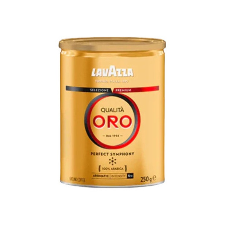 Cafea Macinata Lavazza Qualita Oro Cutie Metalica 250gr