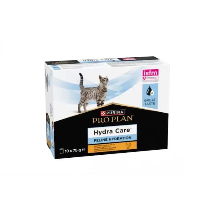 Purina Pro Plan Cat Hydra Care, Pui, 10x75 g