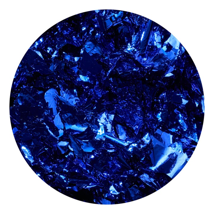 Foite unghii Cupio, albastru, set