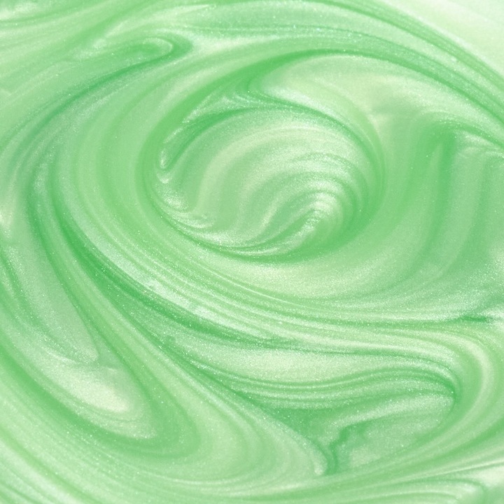 Gel de constructie UV Cupio Pearl Bloom 15ml, verde menta, efect perlat