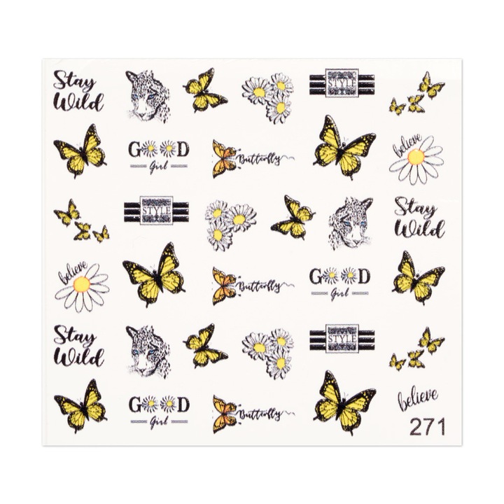 Tatuaj 3D unghii Cupio 271