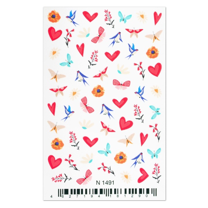 Tatuaj 2D unghii N1491