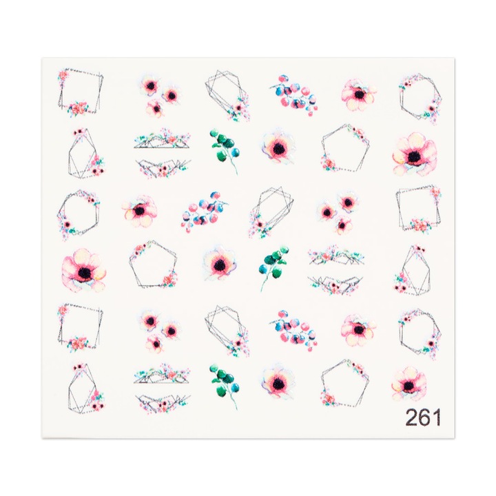 Tatuaj 3D unghii Cupio 261