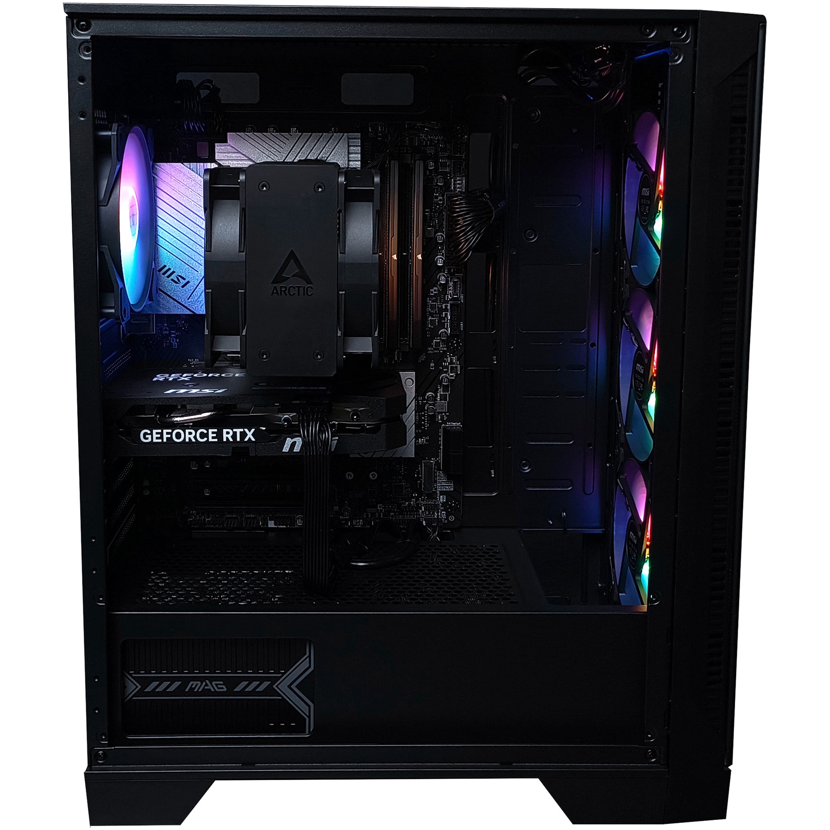 Sistem Desktop PC Gaming A+ cu procesor Intel® Core™ i5-14400F