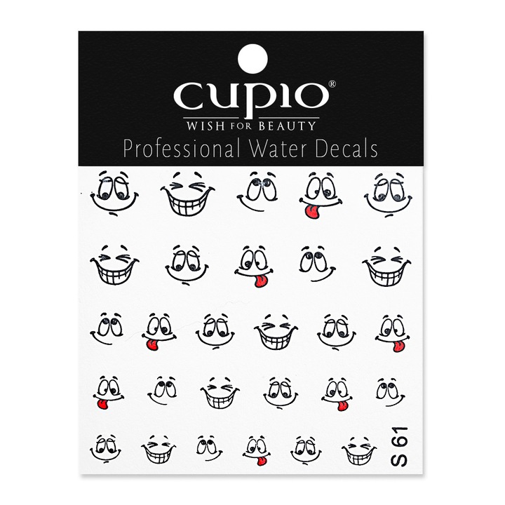 Tatuaj unghii, Cupio, multicolor