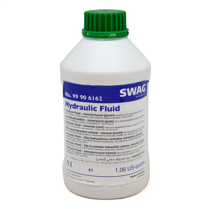 SWAG хидравлично масло за сервоуправление 1 литър зелено