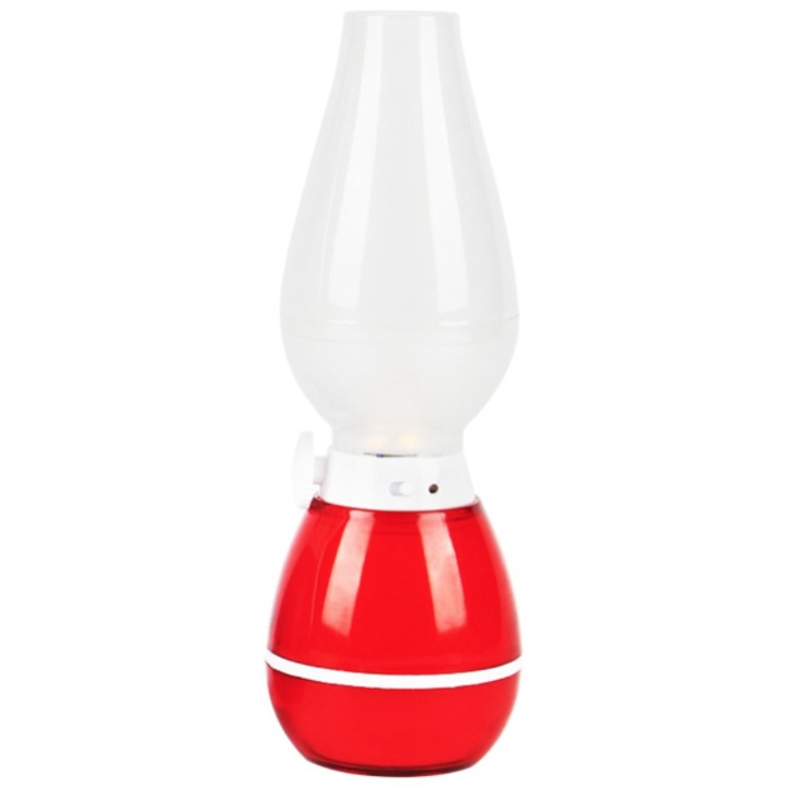 Lampa LED model Retro YZ 2018 cu senzor tactil care imita flacara gaz