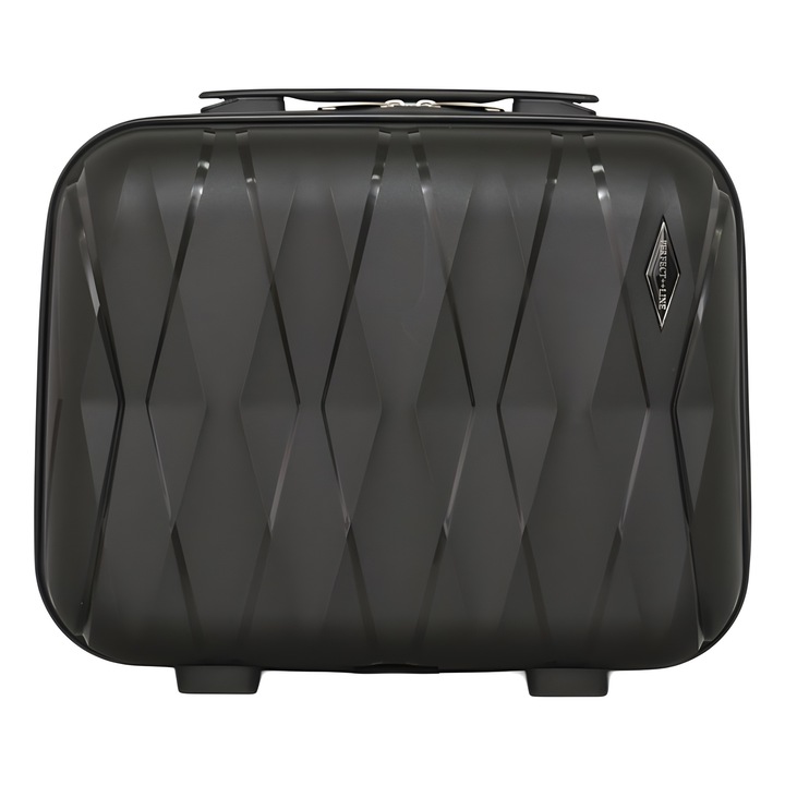 Чанта за ръчен багаж PERFECT LINE PP 0606, 35/29/17 см, Черна