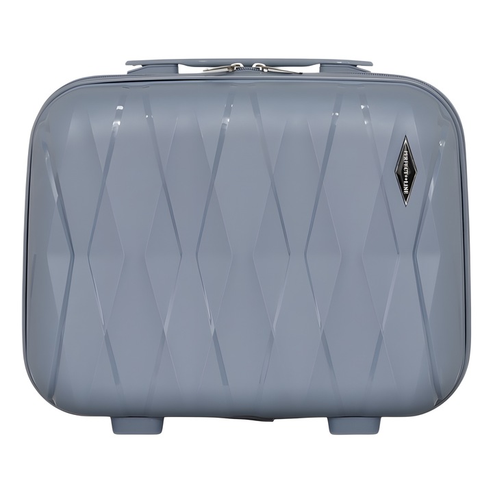 Чанта за ръчен багаж PERFECT LINE PP 0606, 35/29/17 см, Сива