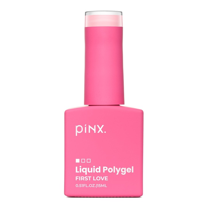 Polygel lichid pinx. First Love - Melting Heart 15ml