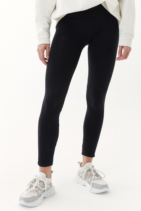OXXO, Colanti cu talie inalta Padlegkes, Negru, XS