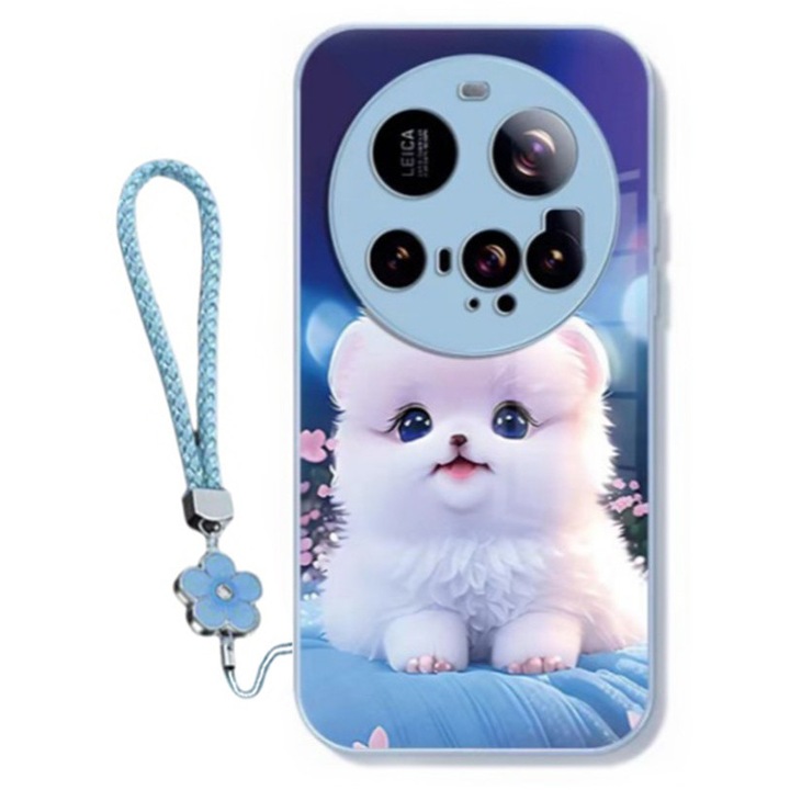 Husa telefon pentru Xiaomi 15 Ultra, TPU, protectie soc, albastra