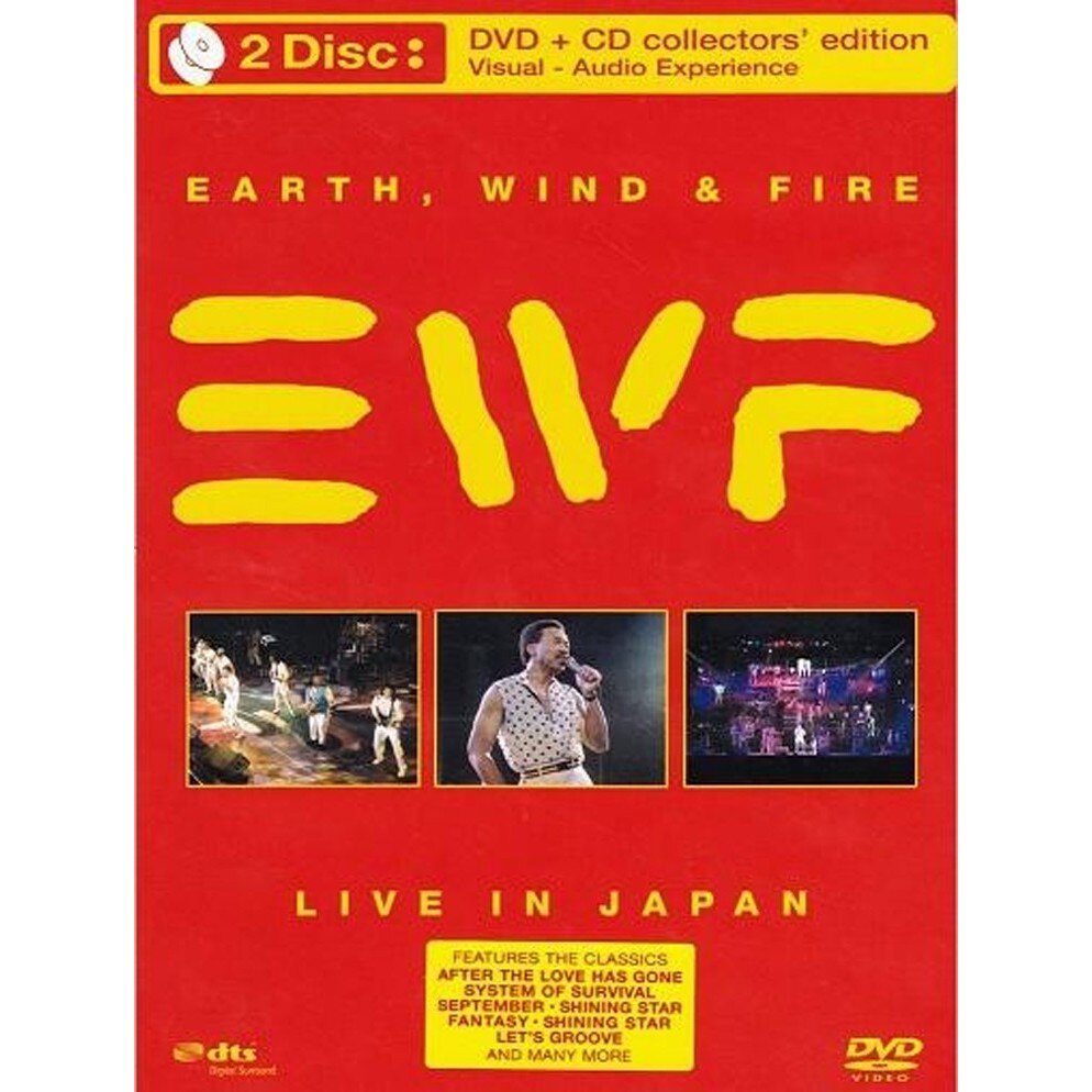 Earth, Wind & Fire - Live In Japan - DVD + CD