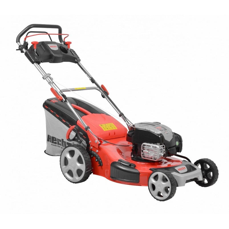 Masina de tuns iarba cu autopropulsie Hecht 5564 BS, motor B&S, 4CP, latime lucru 560 mm, kit mulcire, evacuare laterala