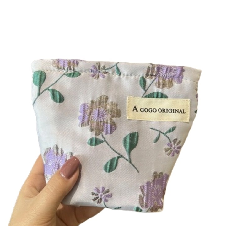 Geanta de machiaj draguta, geanta de toaleta de calatorie cu fermoar, geanta de machiaj