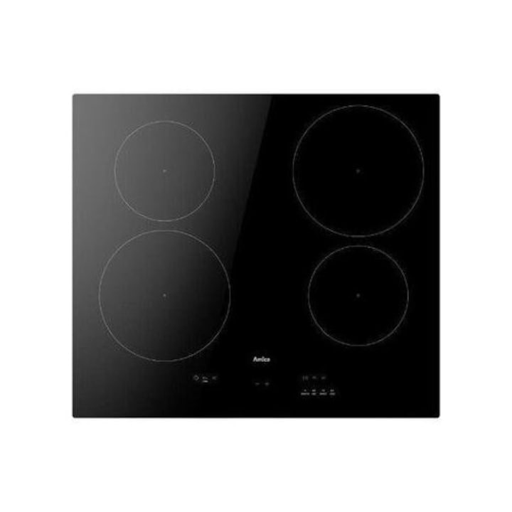 Plita cu inductie, 4 zone de gatit, functie Flex Zone, negru
