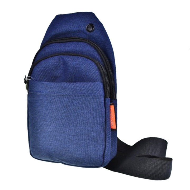 Caslon BBMJ-5 férfi válltáska, kék