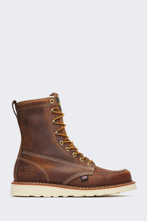 Ghete munca barbati Thorogood American Heritage, piele naturala, maro, 46 EU