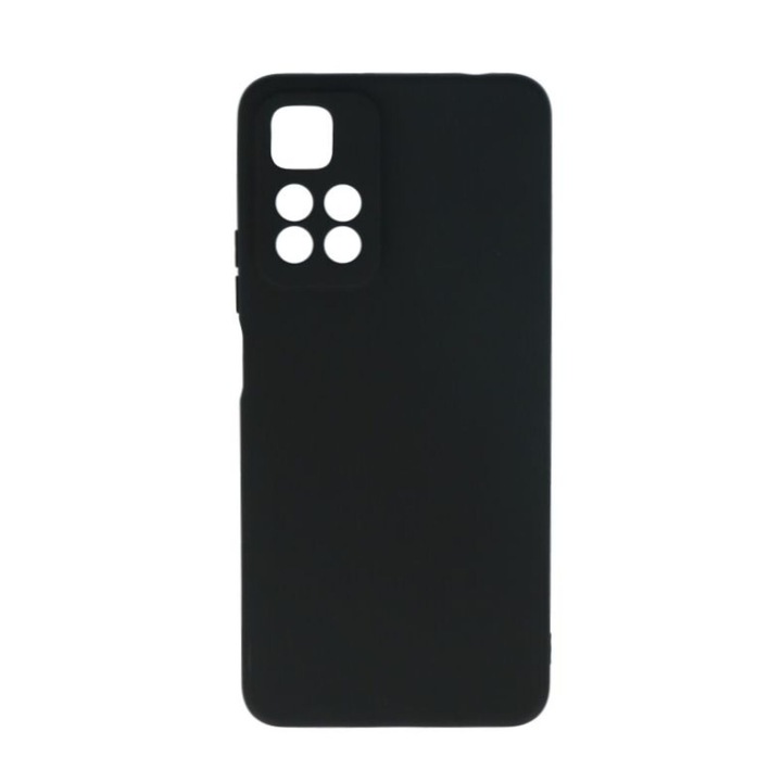 Husa telefon Oba Style pentru Xiaomi Redmi 10, silicon, protectie completa, neagra
