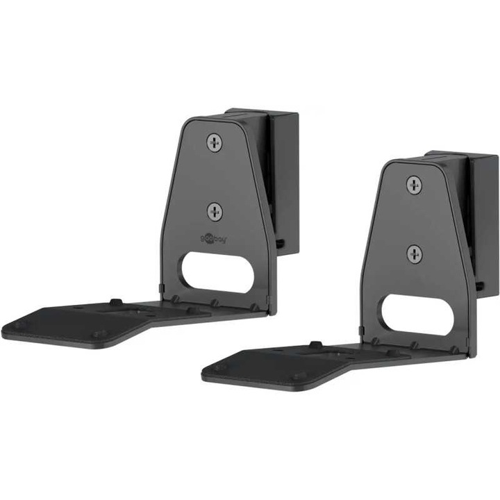 Комплект за монтаж на стенен високоговорител Modern Sonos Era 300 Flex, черен, Goobay 71194