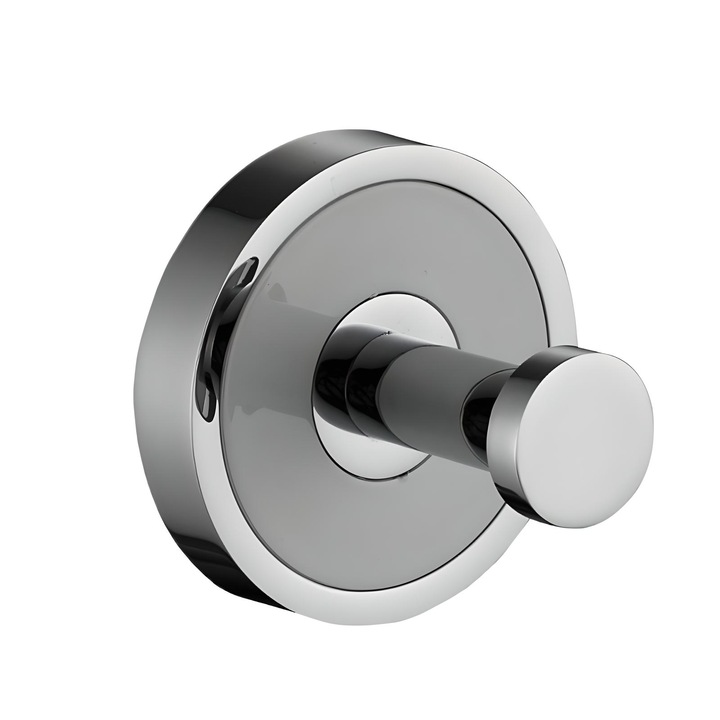 Cuier Inter Ceramic Ava ICA 3453W, Crom/Alb