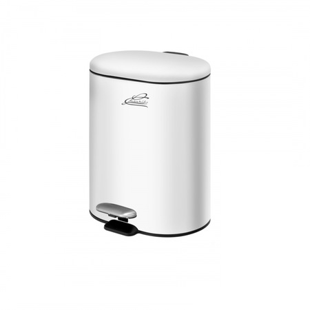 Perie de toaleta Inter Ceramic ICA 8355W, cu cos de baie, alba - eMAG.ro