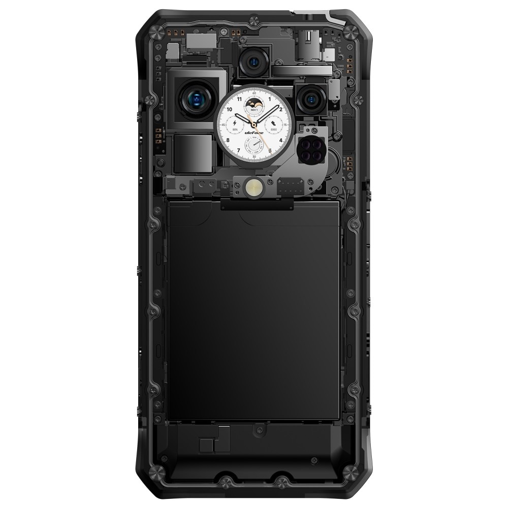 Telefon mobil Ulefone Armor 28 Pro AI, Dual SIM, 5G, Display 6.67' 120Hz AMOLED + Spate 1.04', Mediatek Dimensity 7300, 32GB RAM (16GB + 16GB RAM), 512GB, 10600mAh, 120W, NFC, Android 14