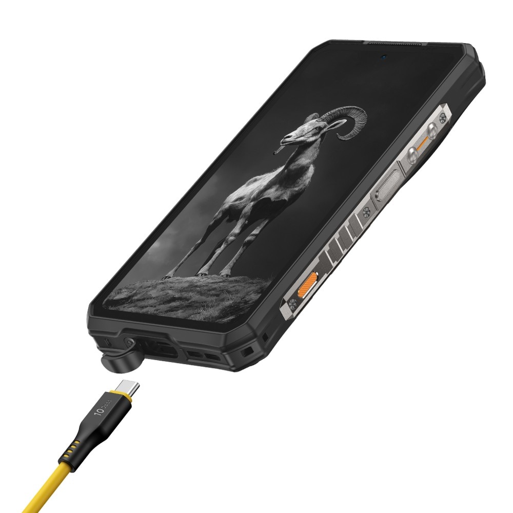 Telefon mobil Ulefone Armor 28 Pro AI, Dual SIM, 5G, Display 6.67' 120Hz AMOLED + Spate 1.04', Mediatek Dimensity 7300, 32GB RAM (16GB + 16GB RAM), 512GB, 10600mAh, 120W, NFC, Android 14