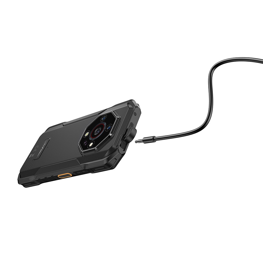 Telefon mobil Ulefone Armor X32, Dual SIM, 4G, Octa-Core Mediatek Helio G91, IPS 5.65-inch 90Hz HD+, 12GB RAM (6GB + 6GB RAM), 128GB, 5500mAh, NFC, IP68, Android 14, Black