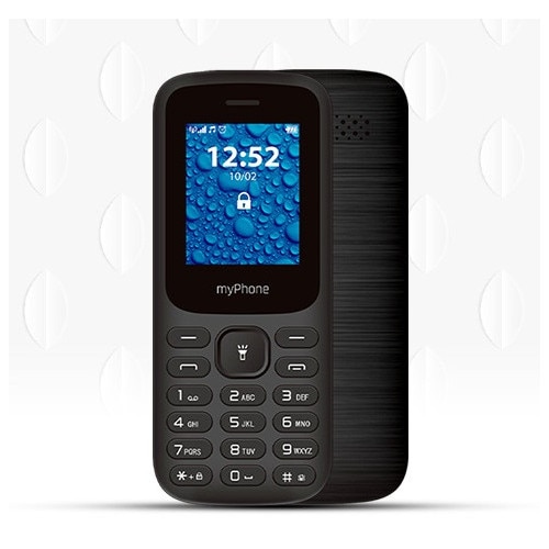 Telefon clasic ecran LCD 1.77” dual SIM tastatura cu butoane tehnologie 2G Radio FM, Bluetooth, lanterna, dimensiuni reduse My222 meniu RO cu avertizari RO-Alert