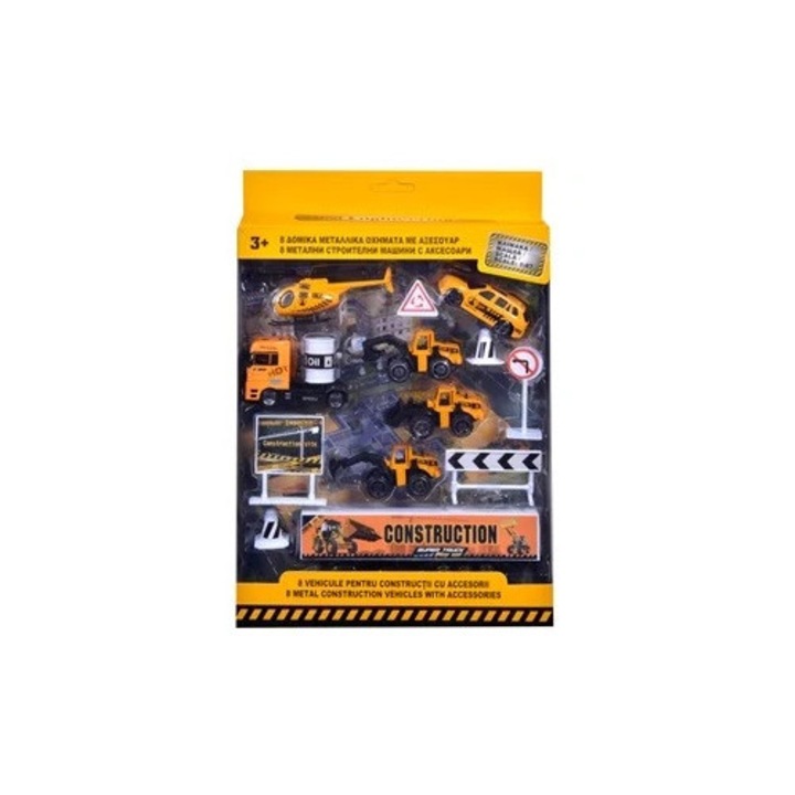 Set Vehicule de Santier & Accesorii 1:87