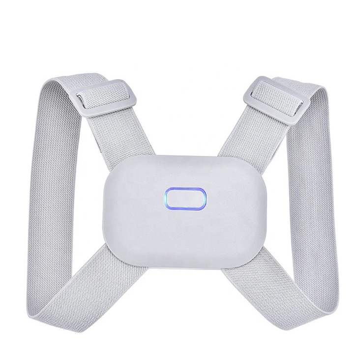 Коректор за стойка със смарт сензор и вибрации за изправен гръб и подравняване на раменете, гръбначен стълб, деца, 15-40 кг