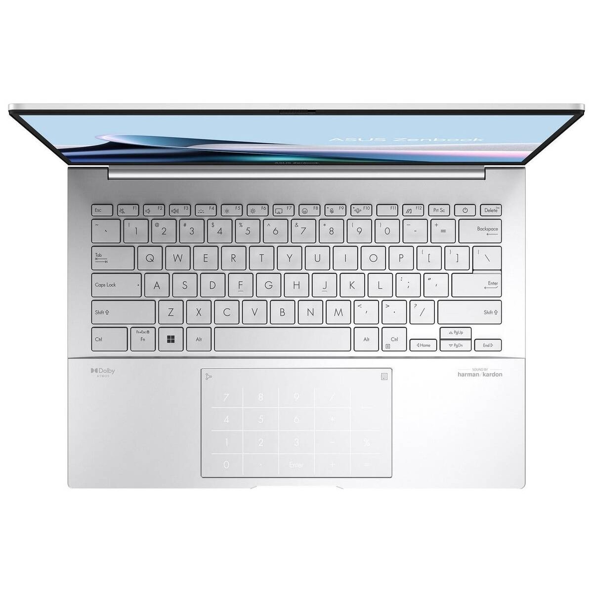 Laptop ASUS ZenBook 14 UX3405CA OLED 14 inch Intel Core Ultra 5 225H 16GB 512GB SSD Windows 11 Pro Silver