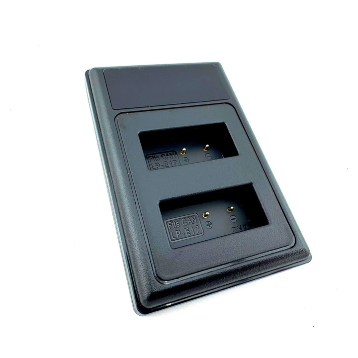 Incarcator rapid pentru Canon LP-E17 200D, 250D, 750D, 760D, 8000D, 77D