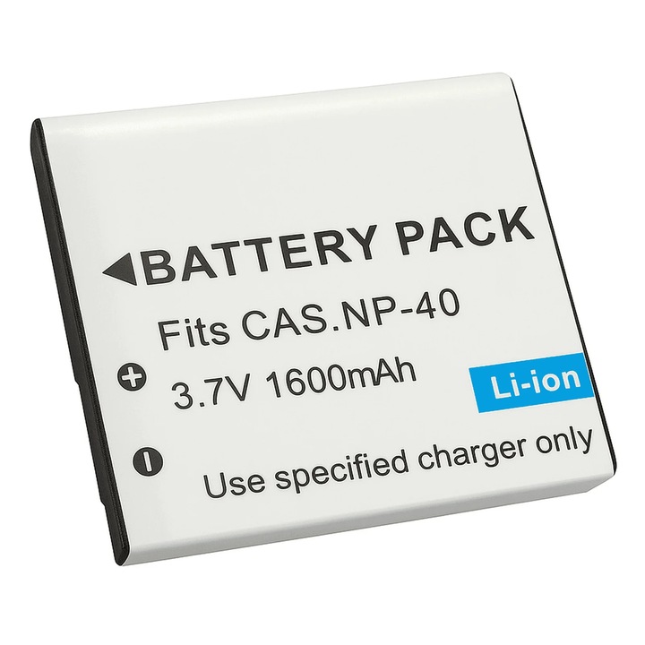 Acumulator/Baterie pentru Casio NP-40 1250 mAh complet decodificat