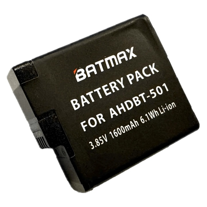 Acumulator/Baterie pentru GoPro AHDBT-501 1600 mAh complet decodificat