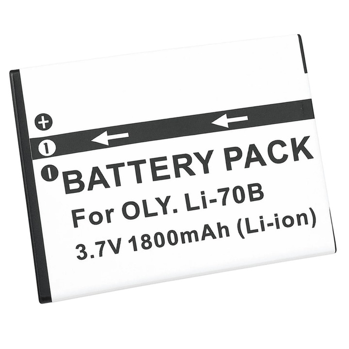Acumulator/Baterie pentru Olympus Li-70B 1800 mAh complet decodificat