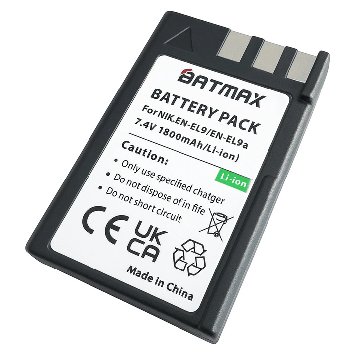 Acumulator/Baterie pentru Nikon EN-EL9 1800 mAh complet decodificat