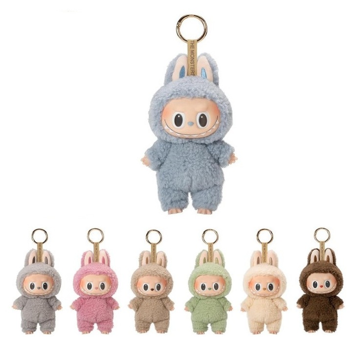 Плюшена играчка HAPPY JOKER, Labubu-S1 Macaron, мека и удобна, с произволен мотив, 16 см