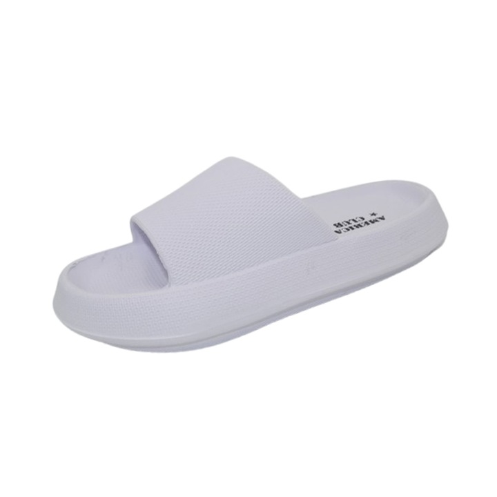 Papuci din spuma EVA, pentru dama, American Club, NH139/24A, Alb 119989