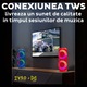 DaDen KSC-615 hordozható hangszóró, Bluetooth 5.0, LED fények, 4 órás akkumulátor-üzemidő, FM rádió funkció, TWS csatlakozás, MicroSD kártya, 10W, AUX port, kék