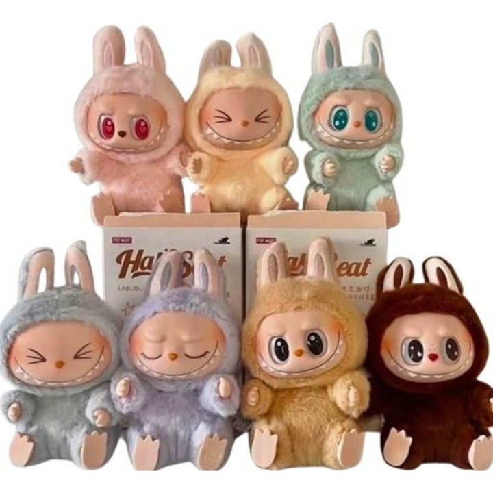 Плюшена играчка Лабубу ключодържател 17 см, XPRESS SALES®, Мистериозна кутия