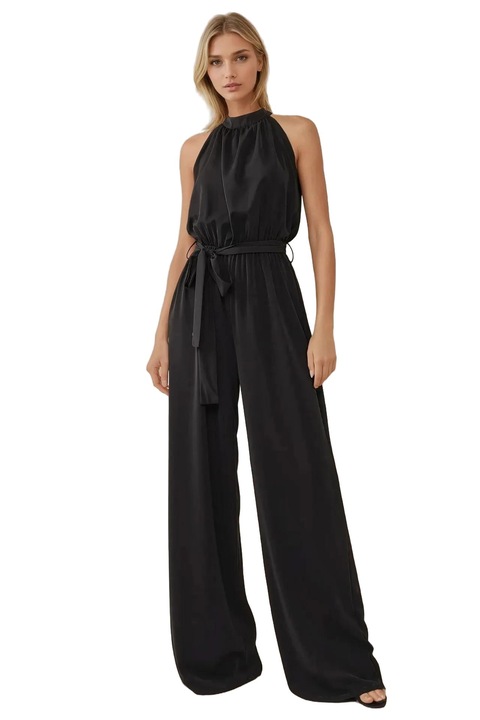 Salopeta dama, HiCCUP, Negru, Bumbac