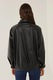 Jacheta supradimensionata, HiCCUP, Negru, Piele ecologica